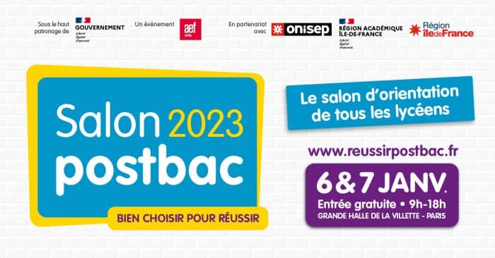 Le Crous de Créteil au *salon Postbac* 1 SPB2023 FACEBOOK 1200X628px