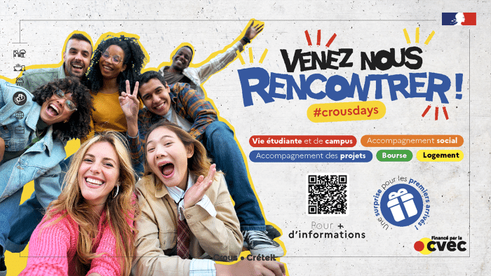 Crousdays – venez nous rencontrer ! 1 Crousday RS 2026